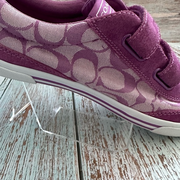 👟Lilac Coach Sneakers - Size 9,5B👟 - Picture 13 of 16